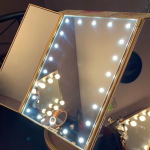 Impressions Vanity Tri-fold LED mirror